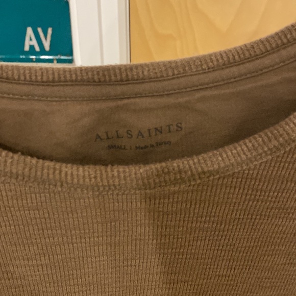 AllSaints long-sleeve thick t-shirt - Picture 3 of 3